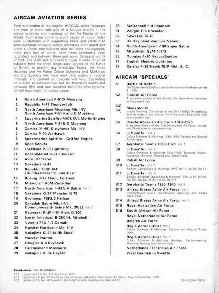 37 English Electric-BAC Lightning Page 52-960