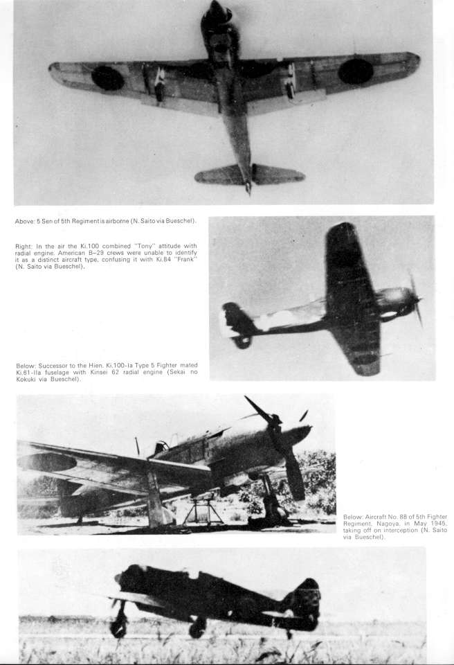 21 Kawasaki Ki-61 & Ki 100 Hien Page 38-960