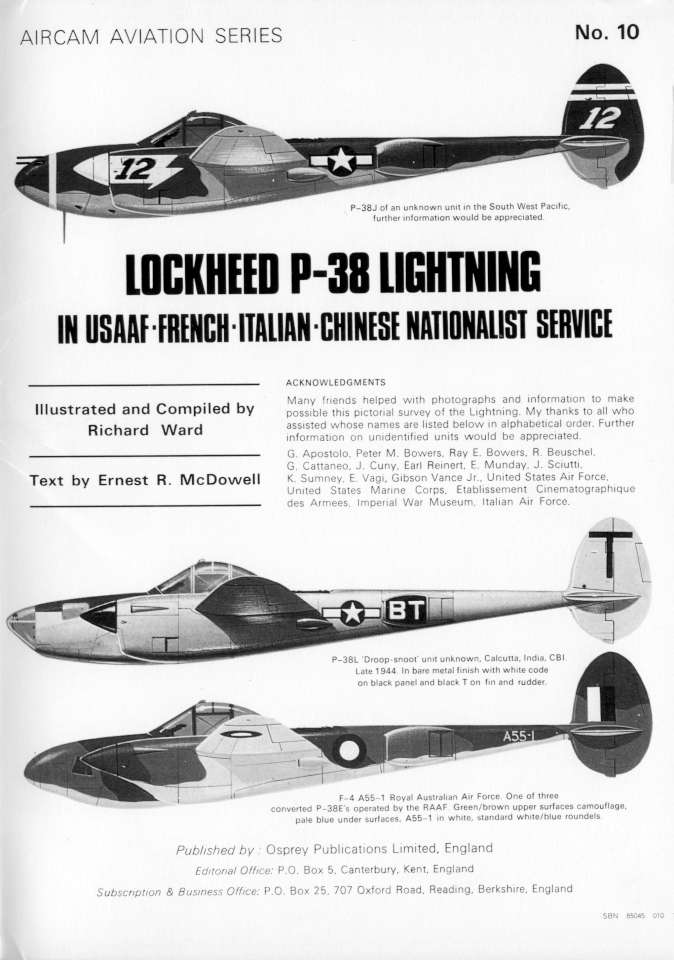 10 Lockheed P-38 Lightning Page 03-960