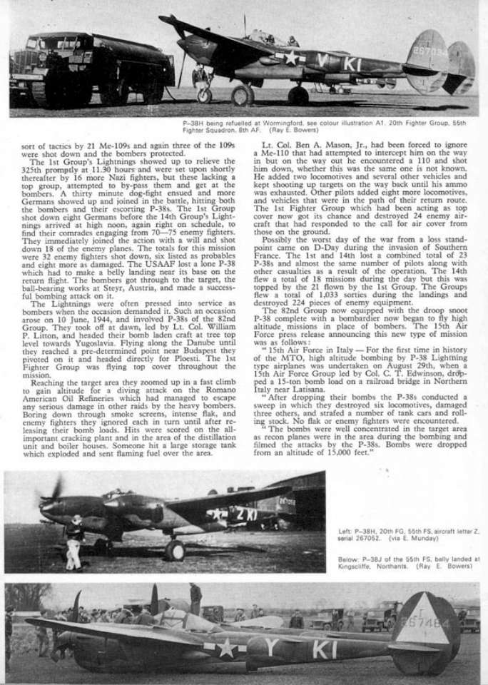 10 Lockheed P-38 Lightning Page 09-960