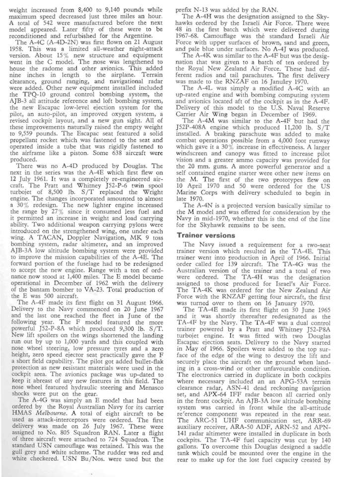 27 McDonnell-Douglas A-4 Skyhawk Page 09-960