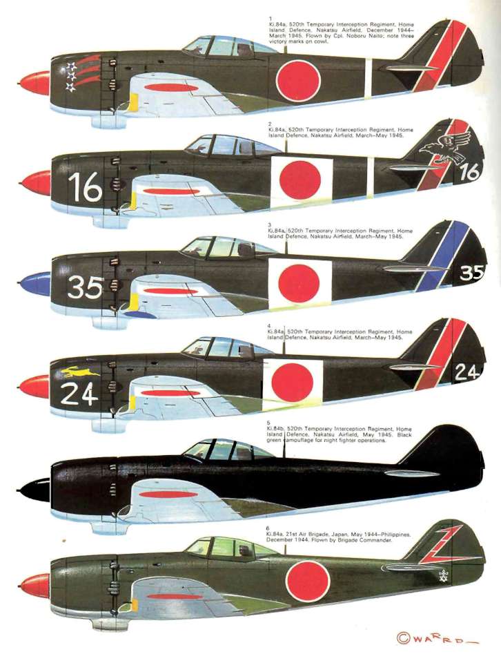 29 Nakajima Ki.84 Hayate Page 34-960