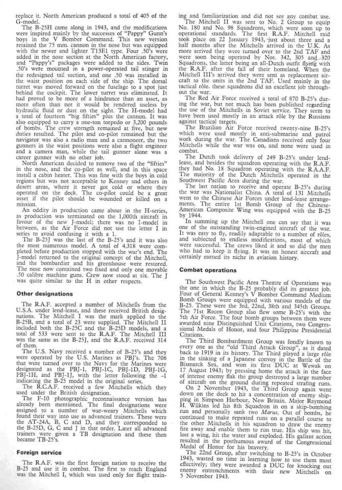 22 North American B-25 Mitchell Page 07-960