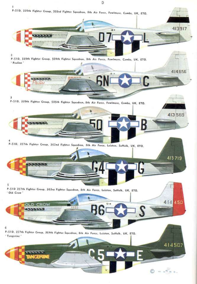 01 North American P-51D Mustang Page 32-960