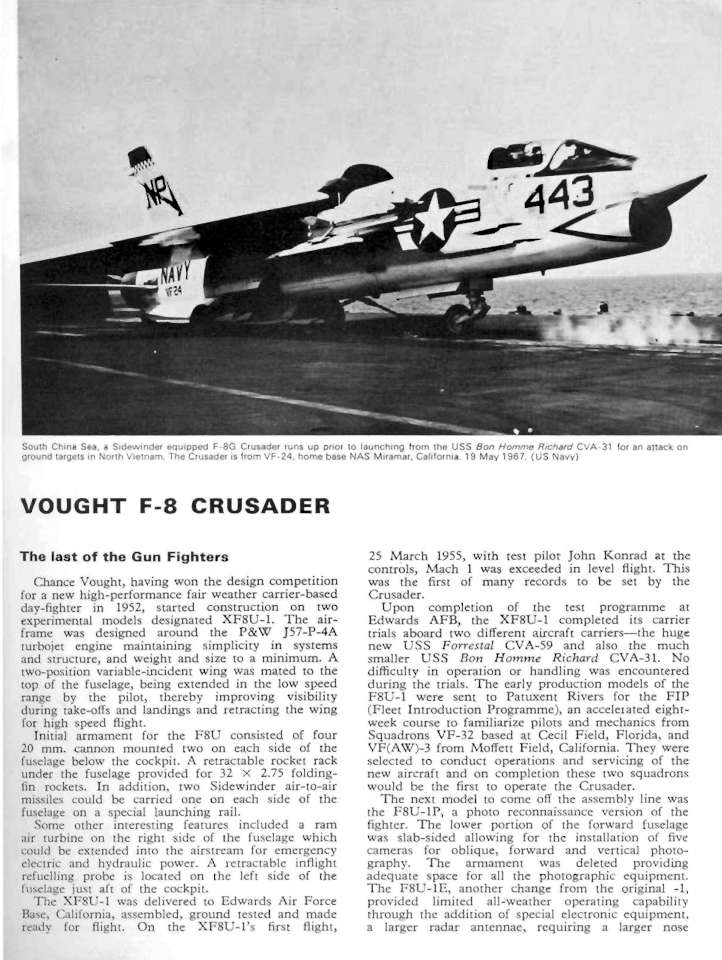 31 Vought F-8 Crusader Page 05-960