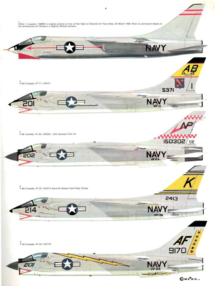 31 Vought F-8 Crusader Page 27-960