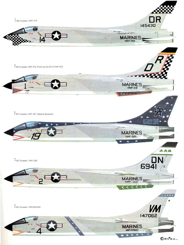 31 Vought F-8 Crusader Page 33-960