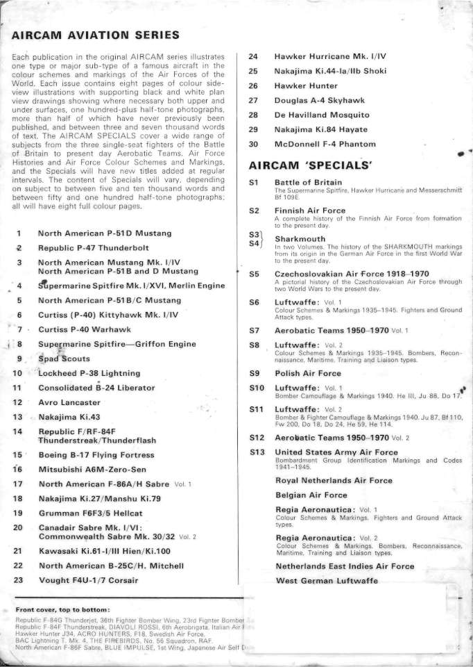 S12 Aerobatic Teams 1950-1971 Vol. 2 Page 50-960