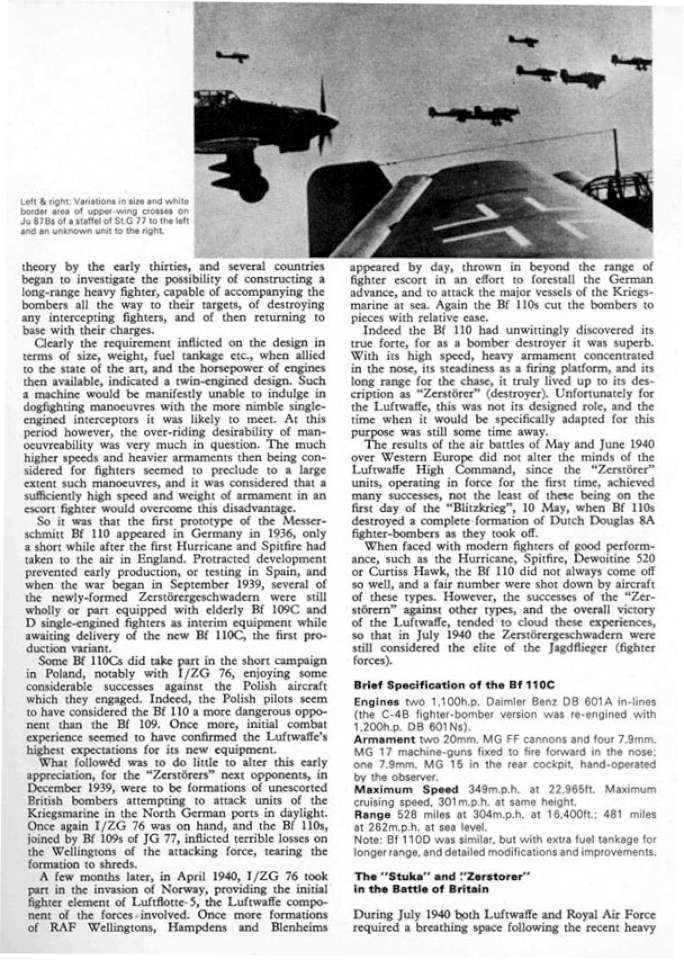 S11 Luftwaffe Camo & Markings 1940 Vol. 2 Page 07-960