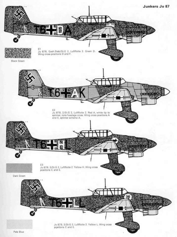 S11 Luftwaffe Camo & Markings 1940 Vol. 2 Page 23-960
