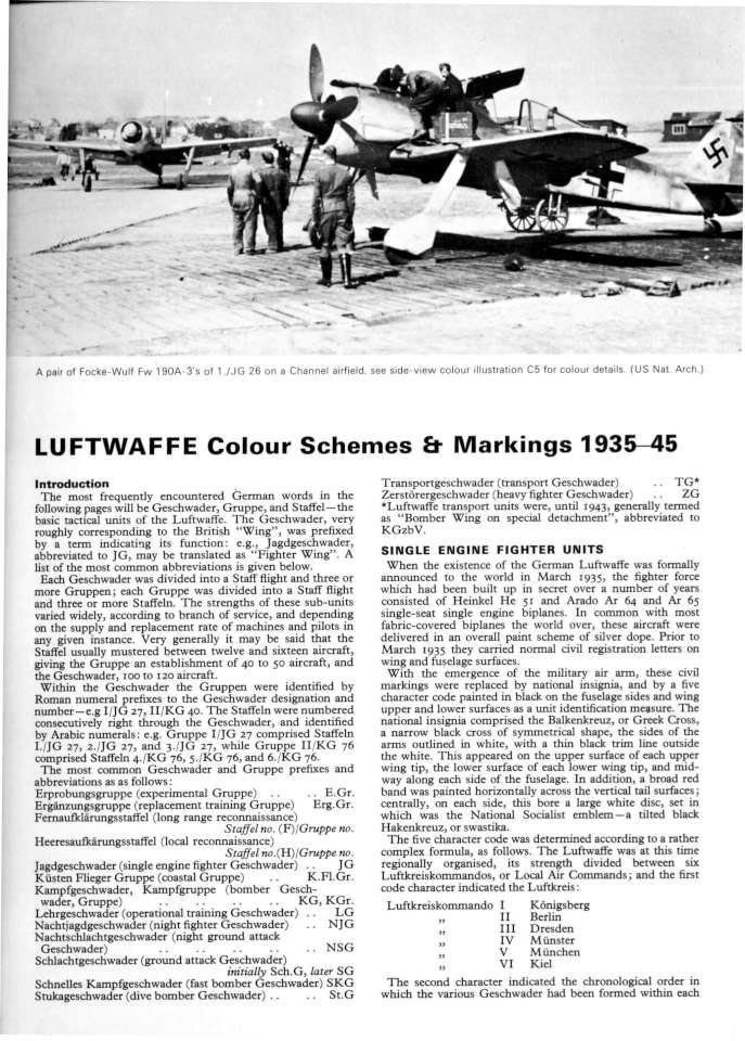 S06 Luftwaffe Colour & Markings 1935-1945 Vol. 1 Page 05-960