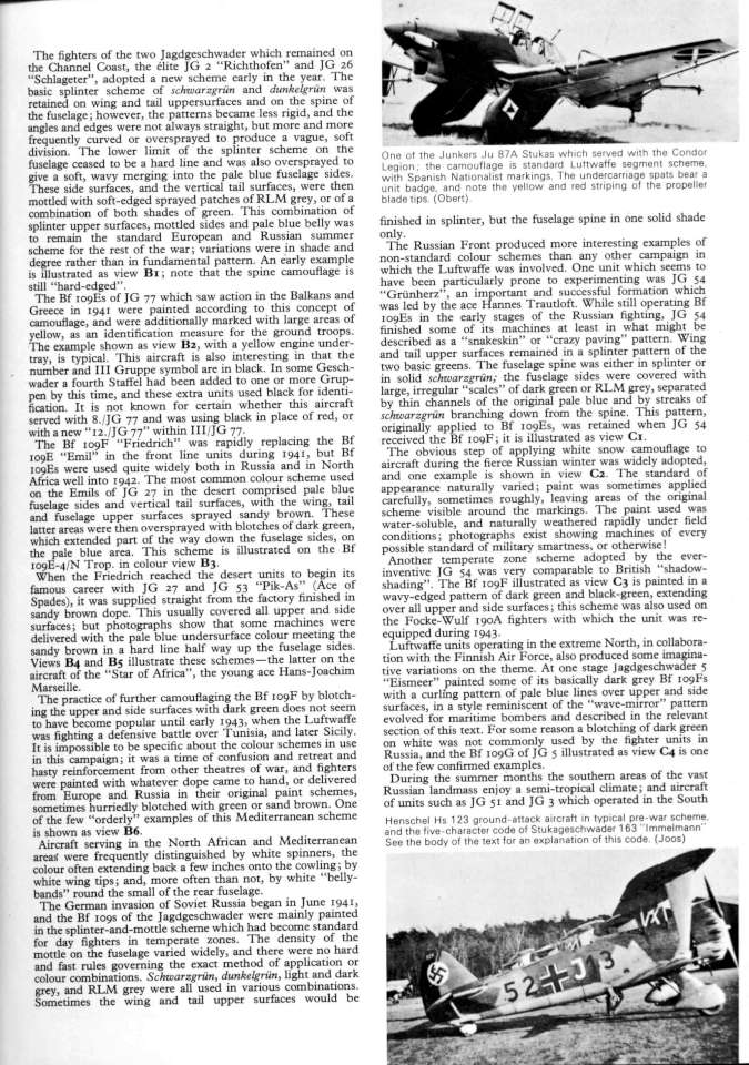 S06 Luftwaffe Colour & Markings 1935-1945 Vol. 1 Page 09-960