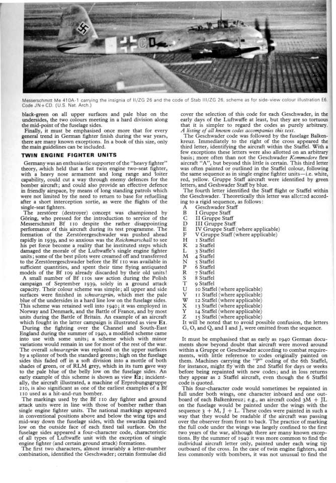 S06 Luftwaffe Colour & Markings 1935-1945 Vol. 1 Page 12-960