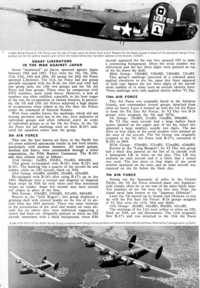 S13 USAAF Bomber Markings & Camo 1941-1945 Vol.1 Page 10-960