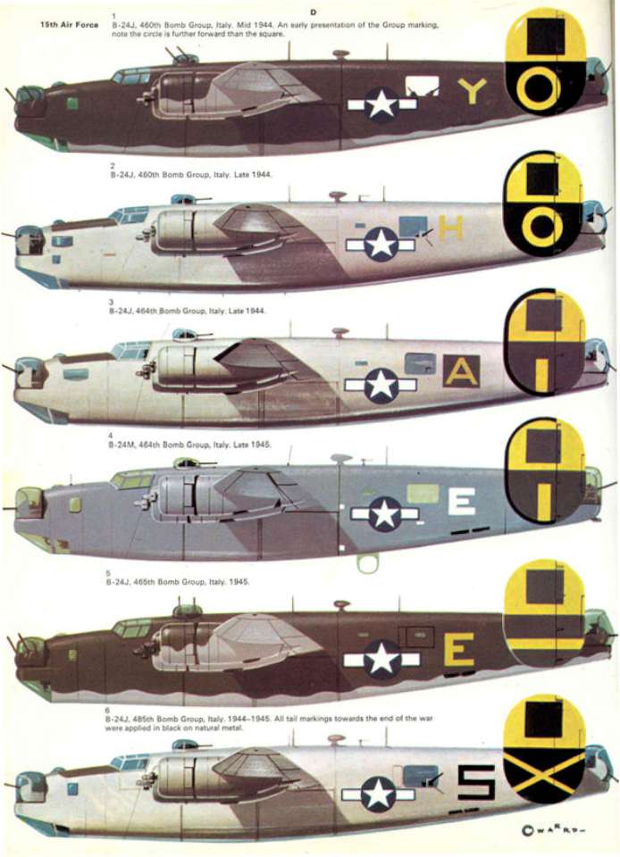 S13 USAAF Bomber Markings & Camo 1941-1945 Vol.1 Page 30-960