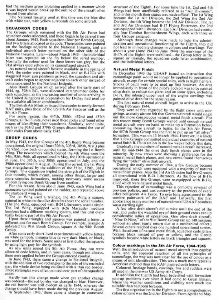 S14 USAAF Bomber Markings & Camo 1941-1945 Vol. 2 Page 07-960