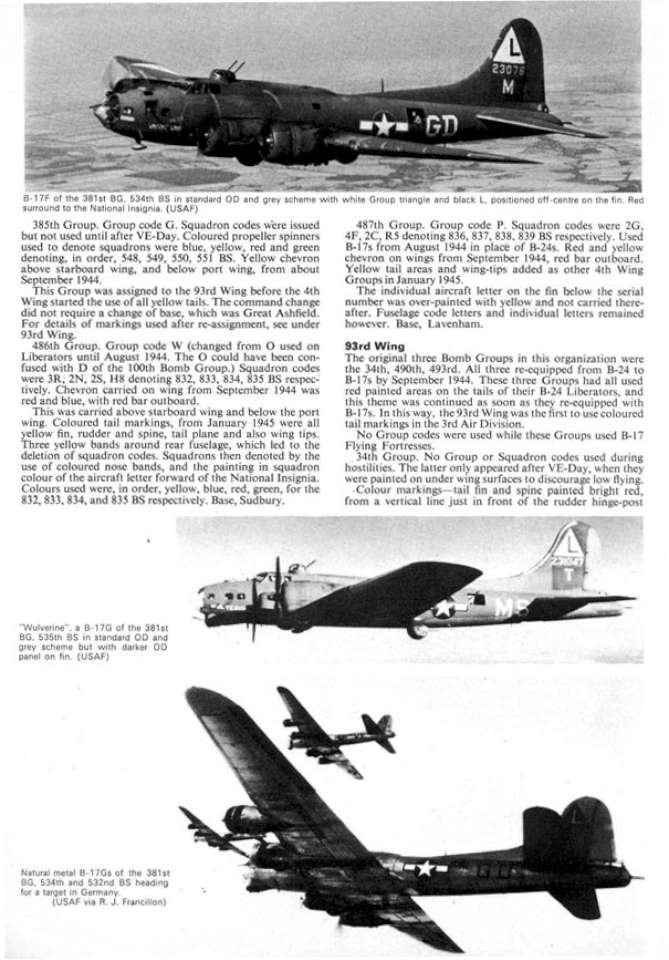 S14 USAAF Bomber Markings & Camo 1941-1945 Vol. 2 Page 11-960