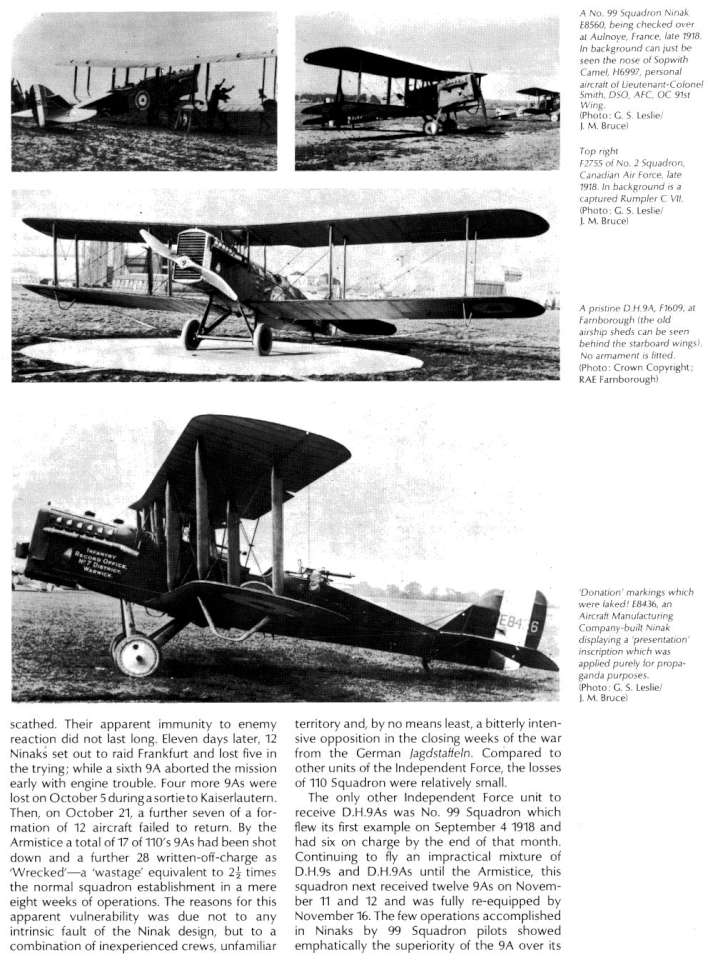 De Havilland DH9A (Post-War) (248) Page 05-960