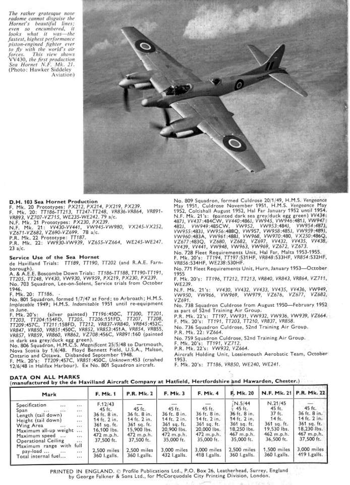 De Havilland Hornet (174) Page 12-960