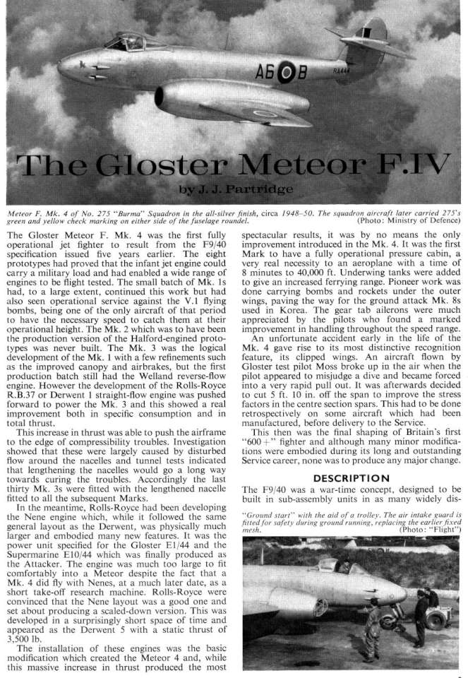 Gloster Meteor F.IV (78+) Page 03-960