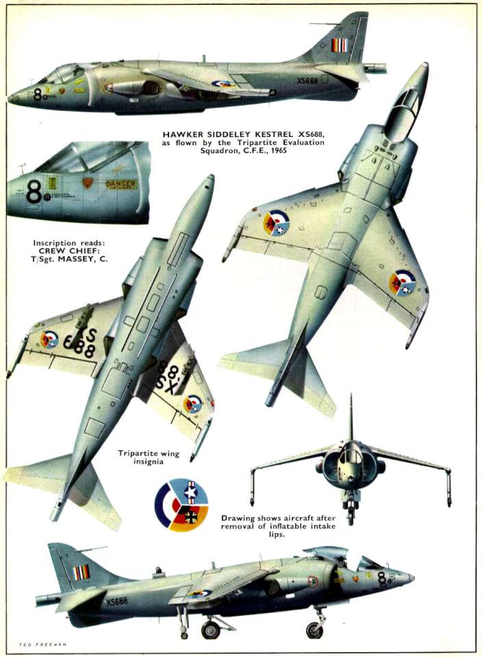 Hawker P.1127 Kestrel (Harrier) (198) Page 02-960