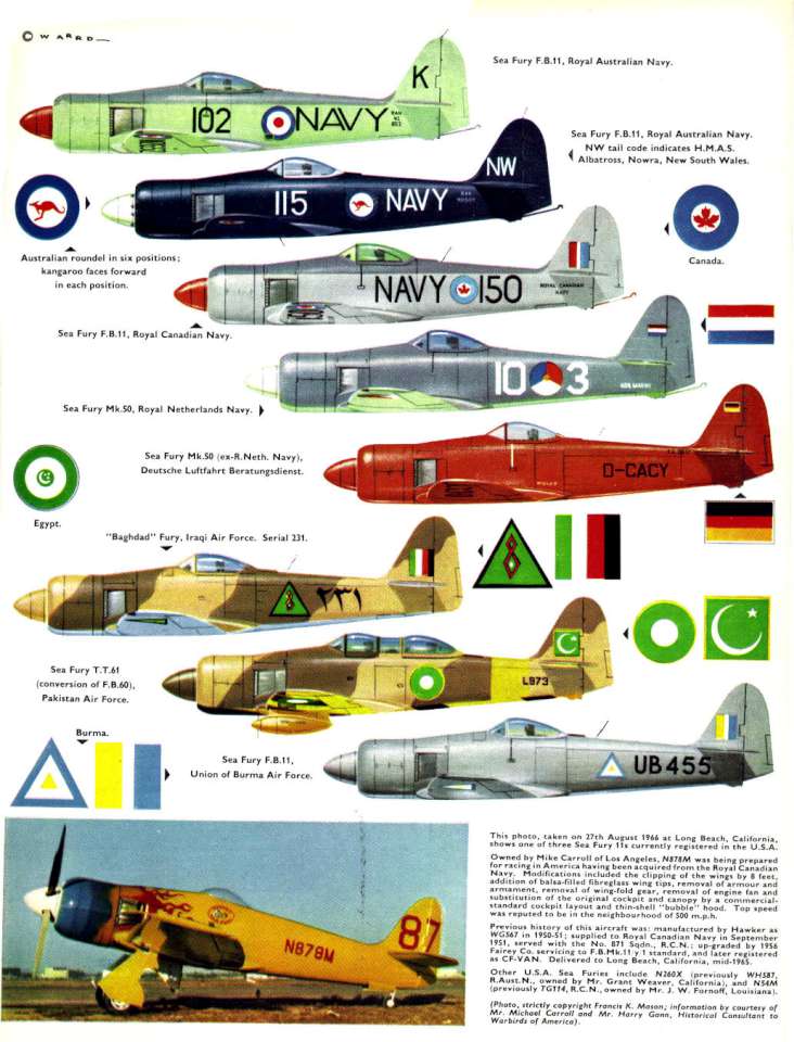 Hawker Sea Fury (126) Page 11-960