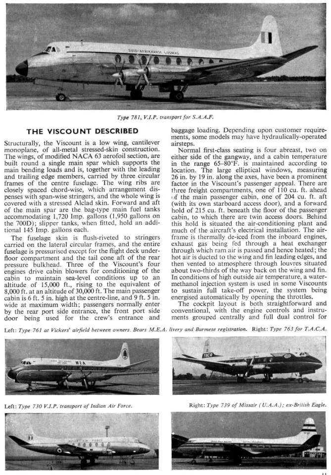 Vickers Viscount 700 (72) Page 11-960