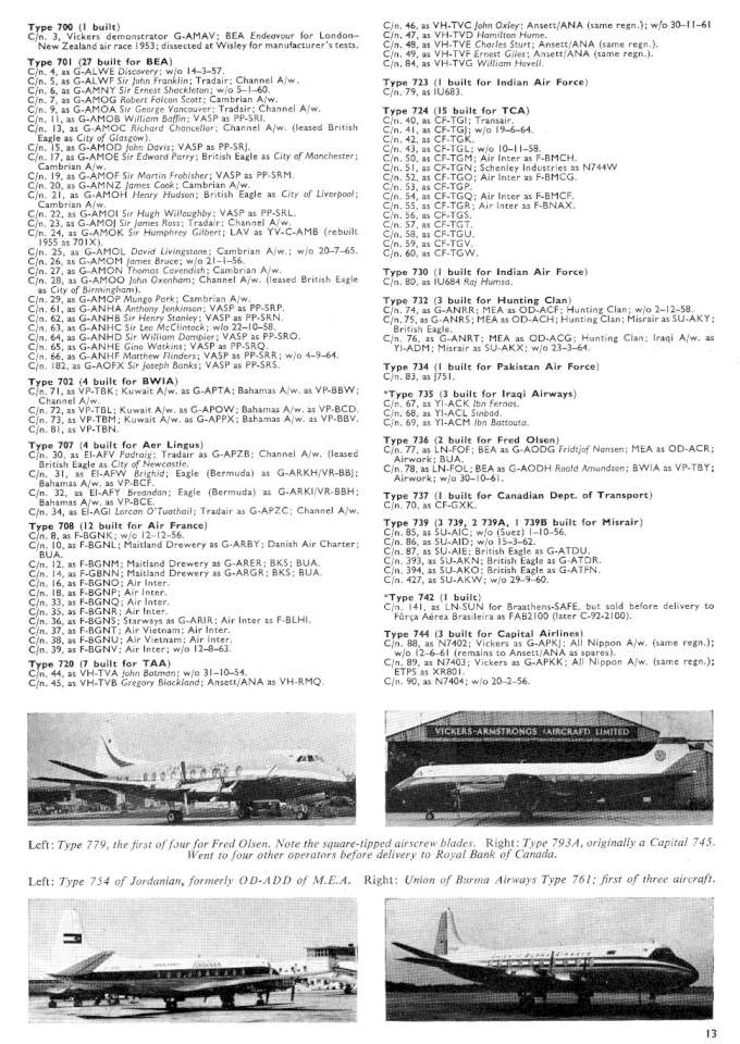 Vickers Viscount 700 (72) Page 13-960