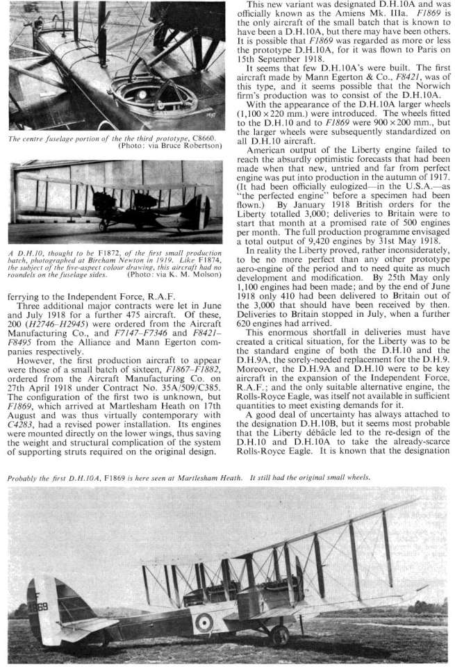 De Havilland DH10 (145) Page 06-960