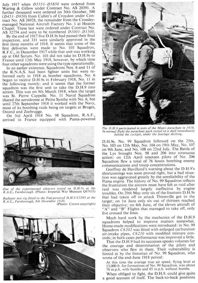 De Havilland DH9 (62) Page 06-960