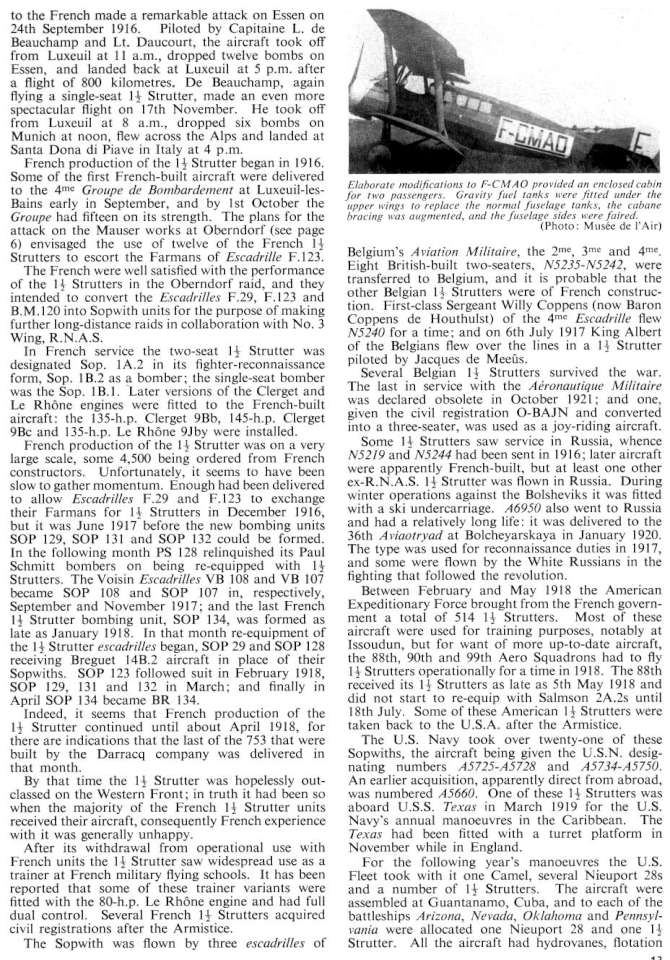 Sopwith 1 ½ Strutter (121) Page 13-960