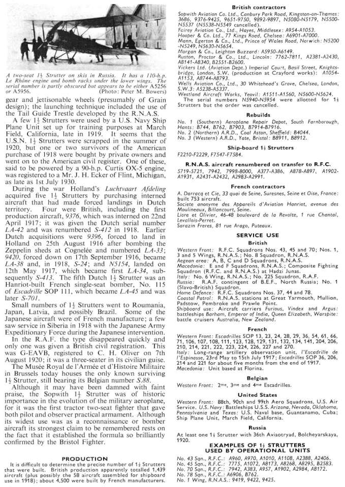 Sopwith 1 ½ Strutter (121) Page 14-960