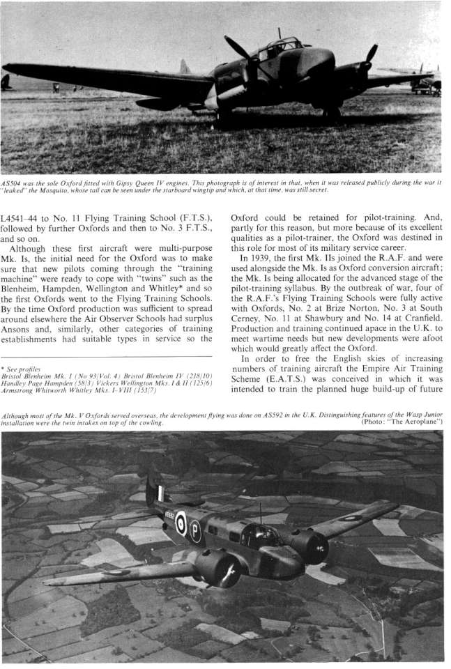 Airspeed Oxford (227) Page 07-960