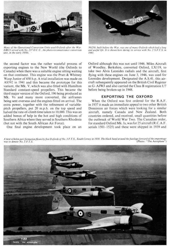 Airspeed Oxford (227) Page 16-960