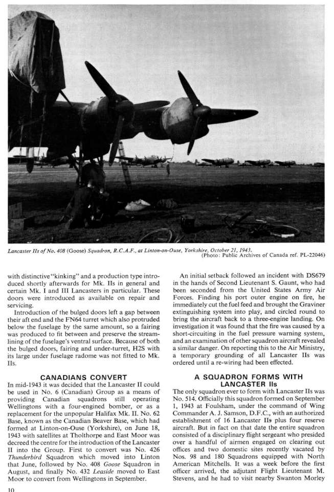 Avro Lancaster II (235) Page 12-960