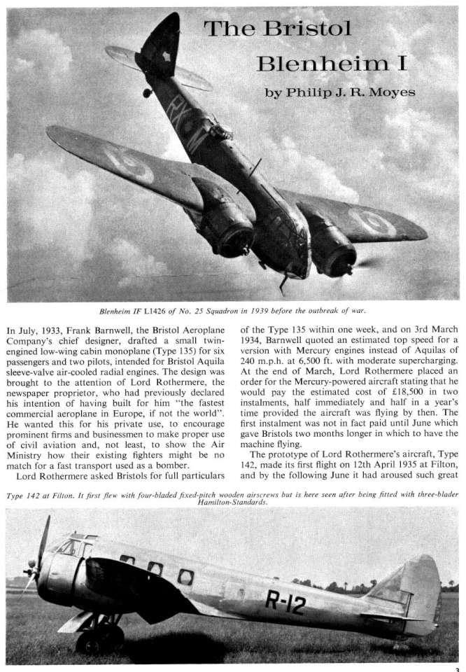 Bristol Blenheim I (93) Page 03-960