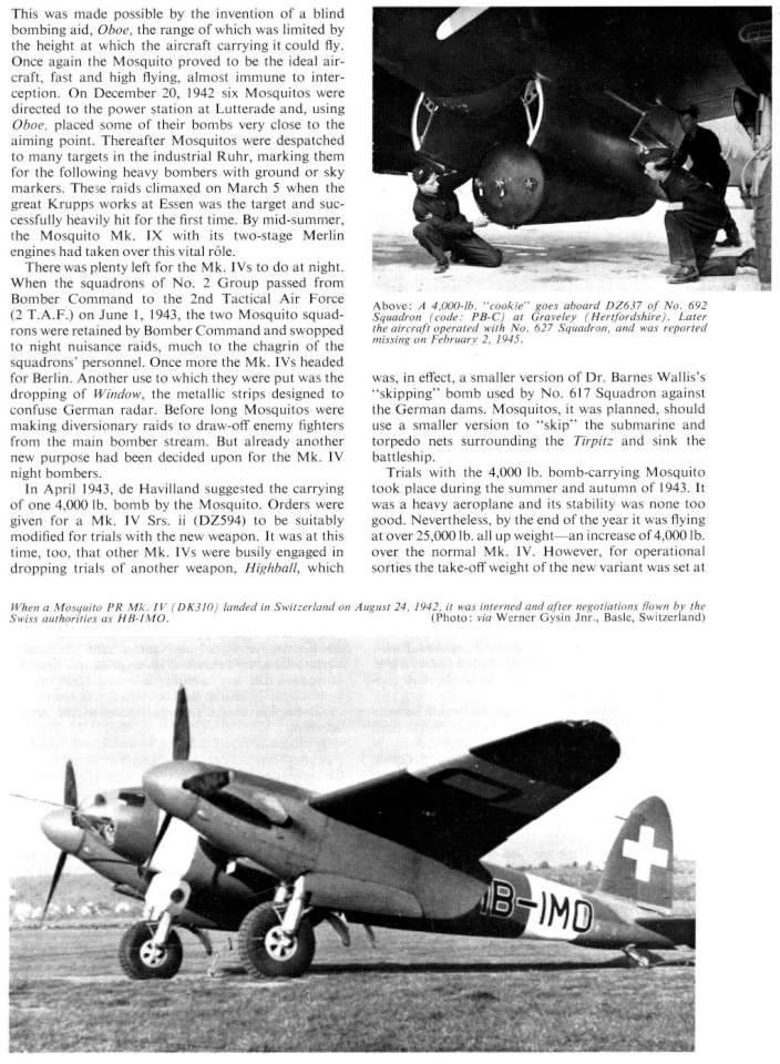 De Havilland Mosquito IV (209) Page 17-960