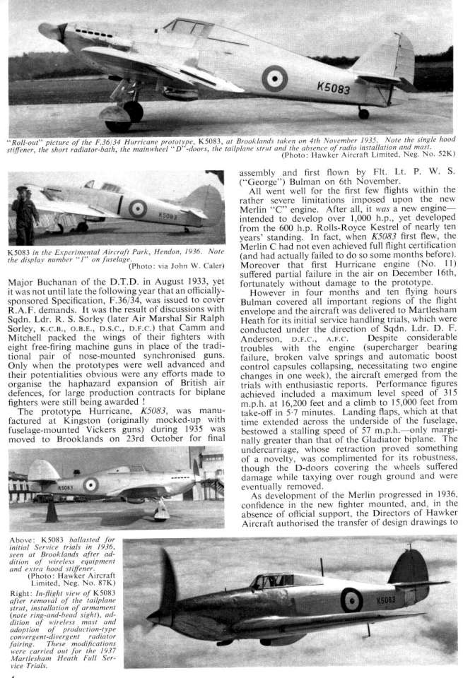 Hawker Hurricane I (111) Page 04-960