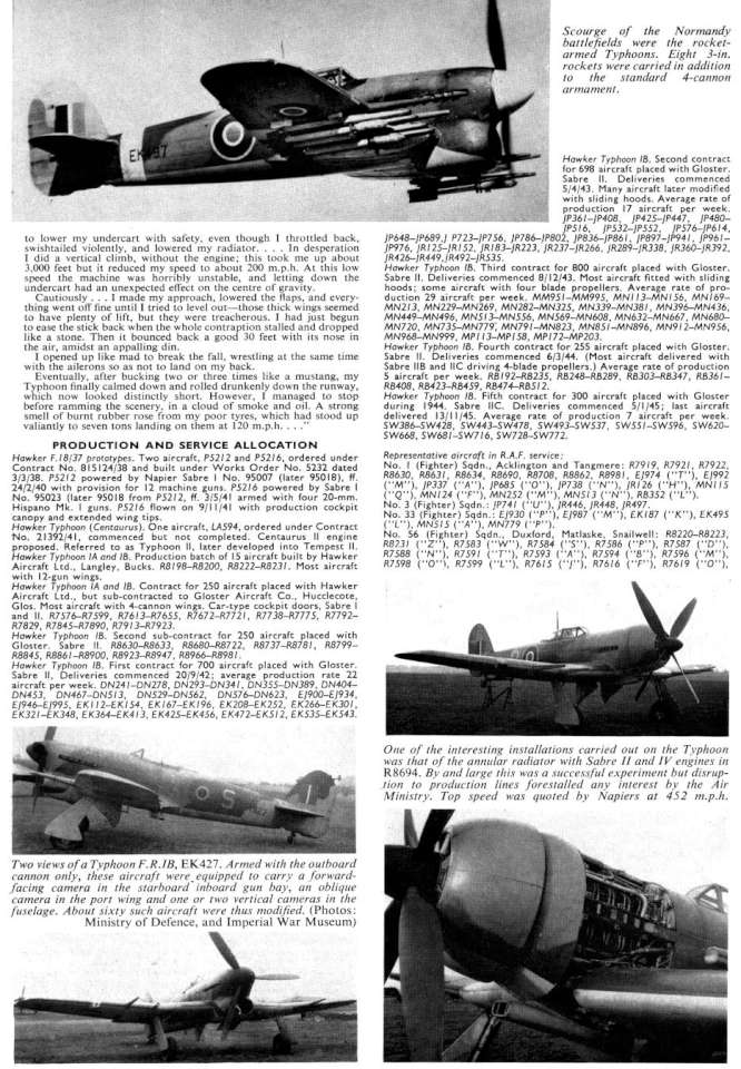 Hawker Typhoon (81) Page 10-960