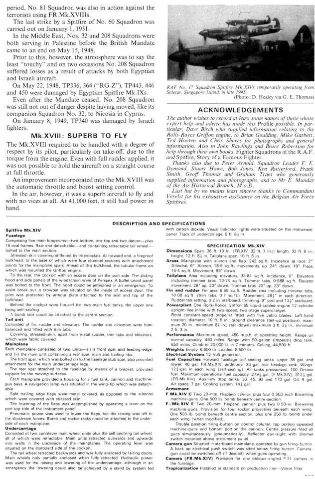Supermarine Spitfire XIV & XVIII (246) Page 21-960