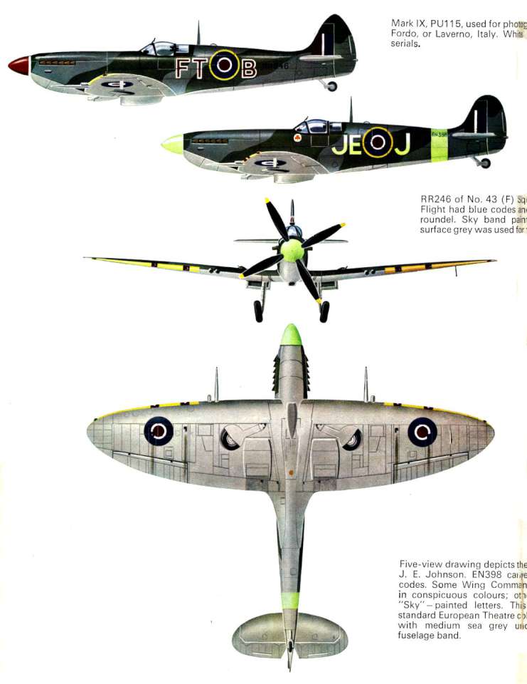 Supermarine Spitfire IX Variants (206) Page 11-960