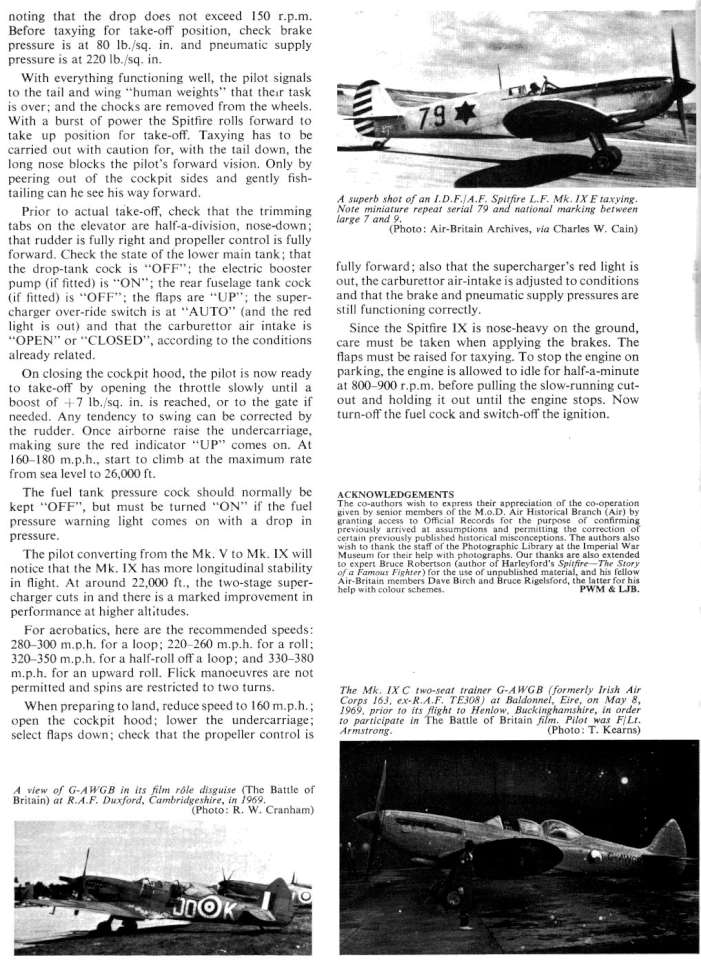 Supermarine Spitfire IX Variants (206) Page 15-960