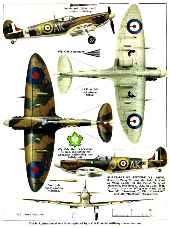 Supermarine Spitfire V (166) Page 02-960