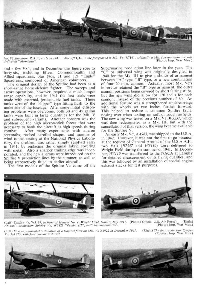 Supermarine Spitfire V (166) Page 04-960