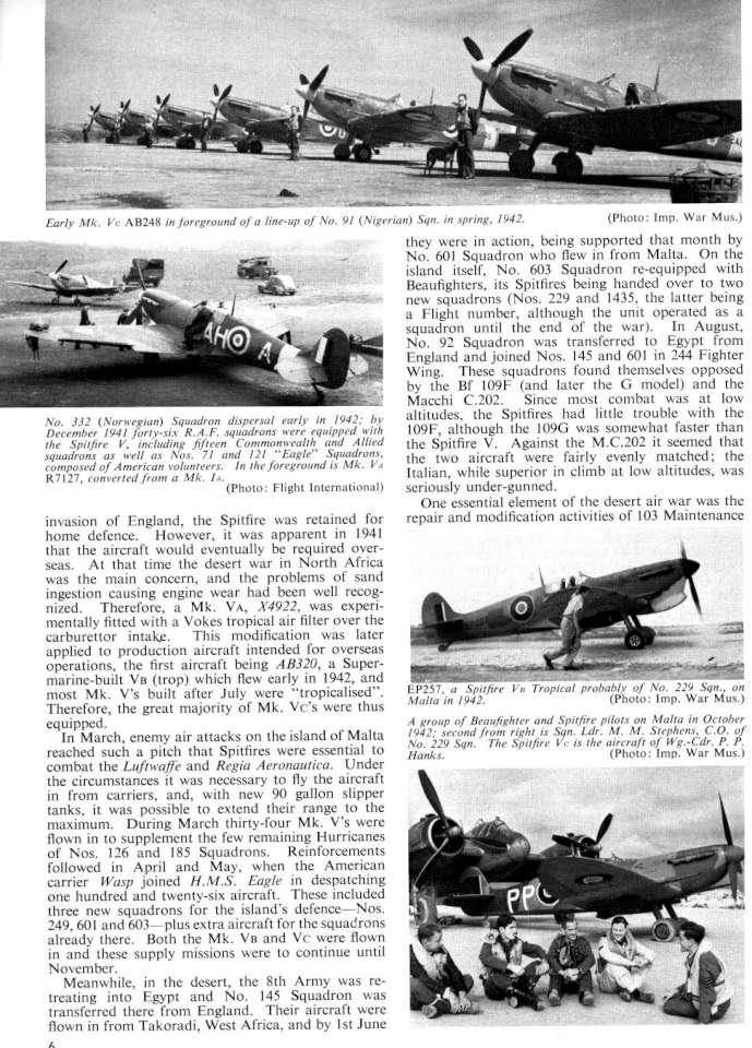 Supermarine Spitfire V (166) Page 06-960