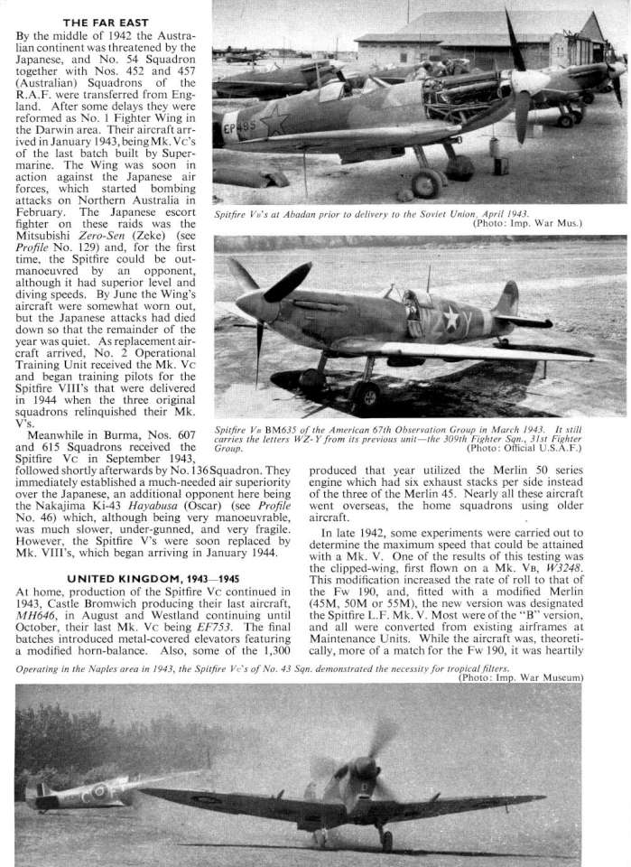 Supermarine Spitfire V (166) Page 09-960