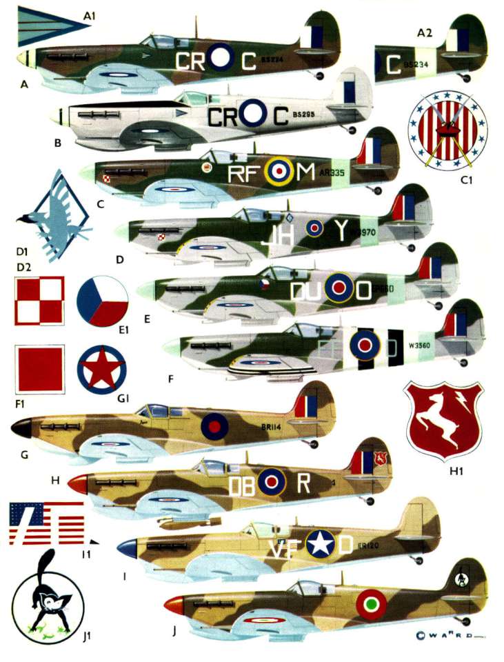 Supermarine Spitfire V (166) Page 11-960