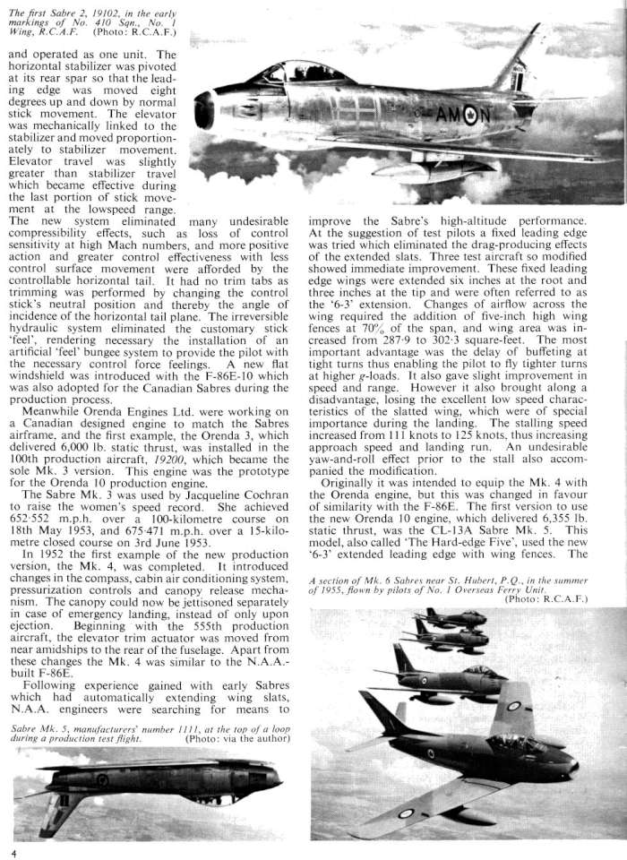 Canadair Sabre (186) Page 04-960