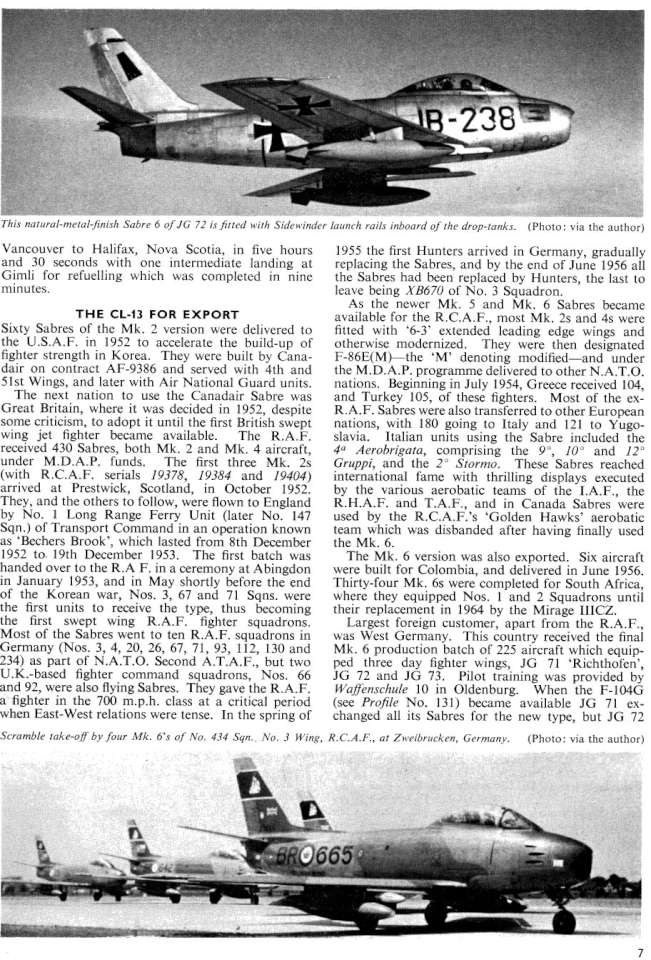 Canadair Sabre (186) Page 07-960