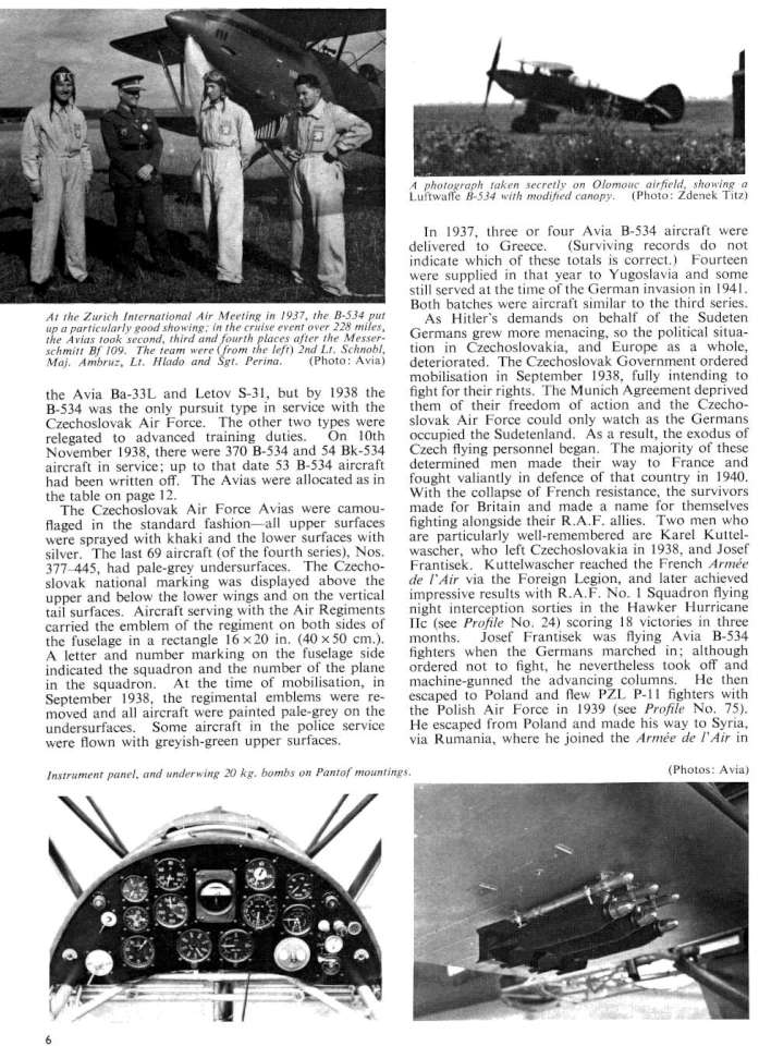 Avia B.534 (152) Page 06-960